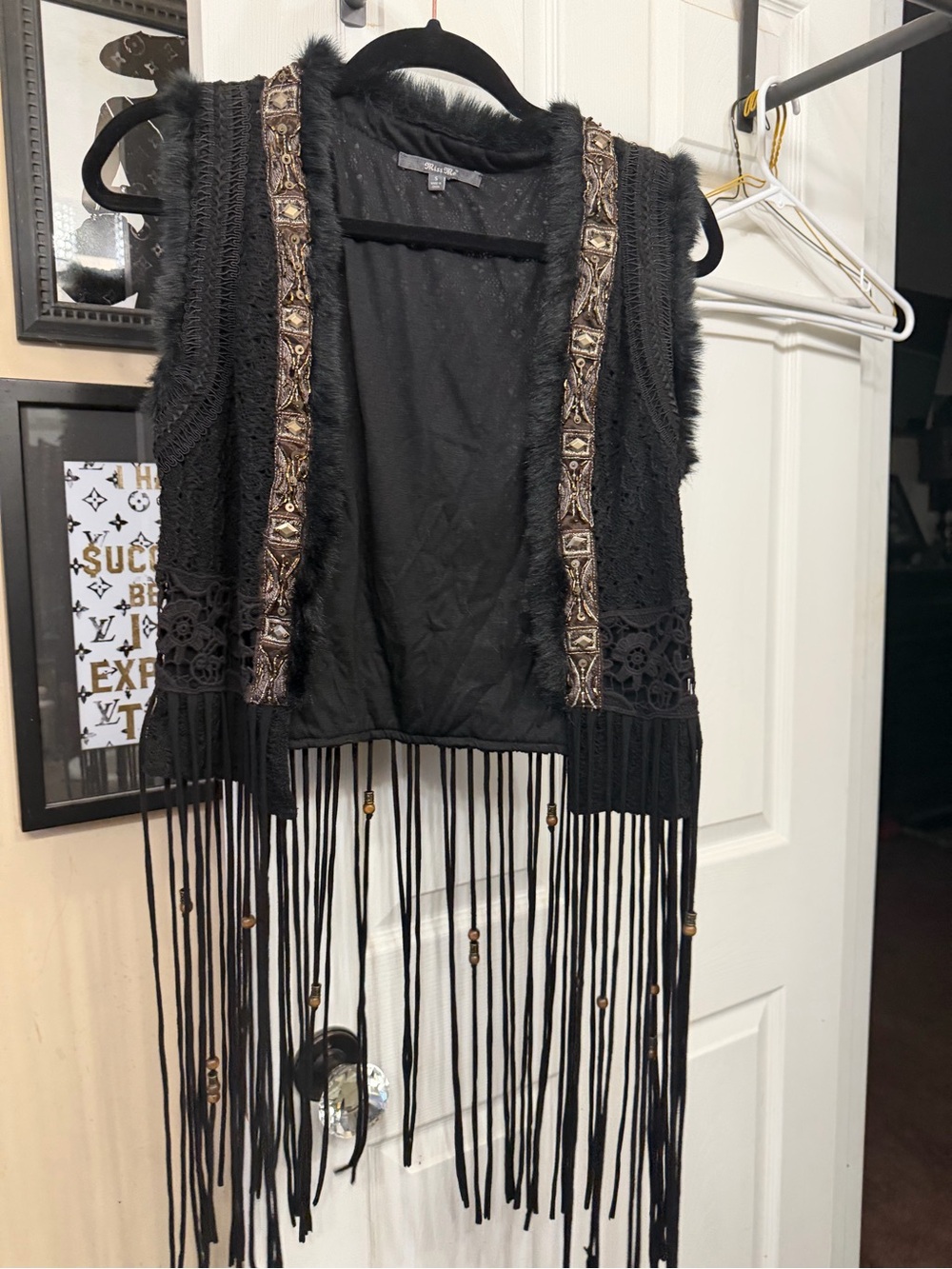 Miss Me fringe vest